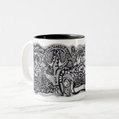Inferno Zweifarbige Tasse (Vorderseite Links)