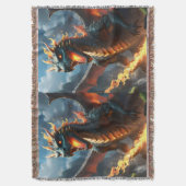 "Infernos Atem: Die Flamme des Drachen" Decke (Vorderseite Vertikal)
