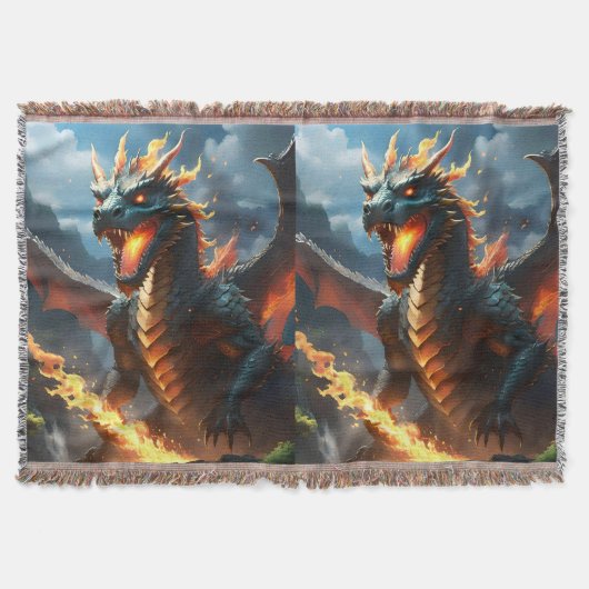 "Infernos Atem: Die Flamme des Drachen" Decke (Vorderseite)