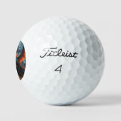 "Infernos Atem: Die Flamme des Drachen" Golfball (Logo)