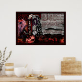 Infernos Tor Poster (Küche)