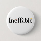 Inffable Himmel und Hölle Button (Vorderseite)
