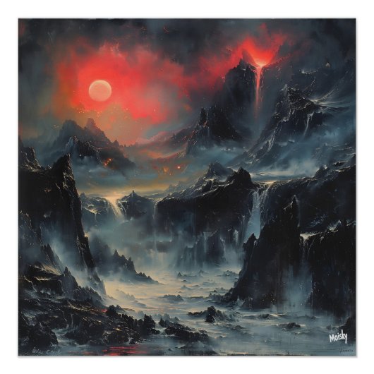 Infierno Cósmico y Desolación Poster (Vorderseite)