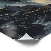 Infierno Cósmico y Desolación Poster (Ecke)