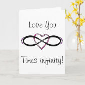 Infinate Liebeentwurf Karte (Gelbe Blume)