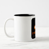 Infinaut Logo Zweifarbige Tasse (Links)
