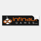Infinaut Spiele Autoaufkleber (Vorne)