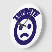 Infinit =( große wanduhr (Winkel)