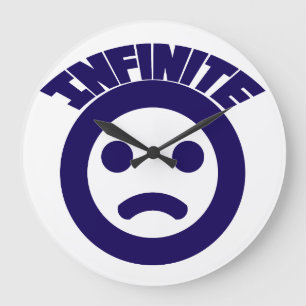 Infinit =( große wanduhr