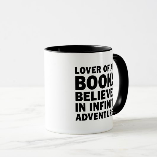 Infinite Adventures Bookish Fave Tasse (VorderseiteRechts)