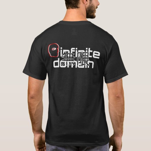 Infinite Domain Pocket B&W T-Shirt (Rückseite)
