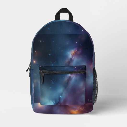 Infinite Ember Bedruckter Rucksack (Vorderseite)