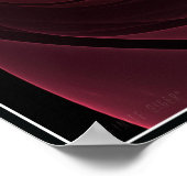 Infinite Giger Poster (rot) (Ecke)