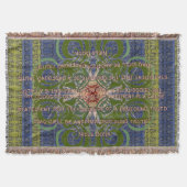 Infinite - Green Abstract by Alexandra Cook Decke (Vorderseite)