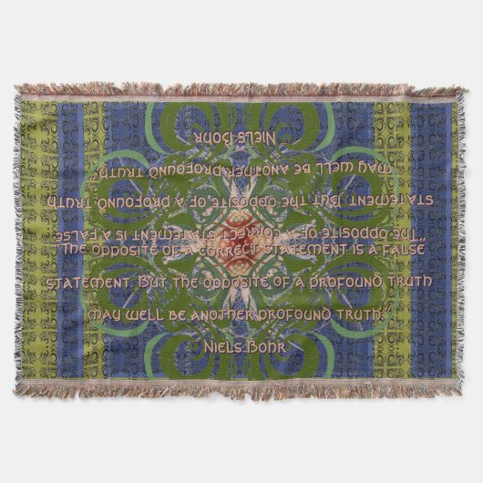 Infinite - Green Abstract by Alexandra Cook Decke (Vorderseite)