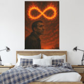 Infinite Hell Leinwanddruck (Insitu (Schlafzimmer))