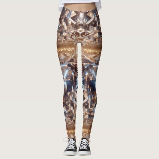 Infinite Mirror Maze Leggings (Vorderseite)