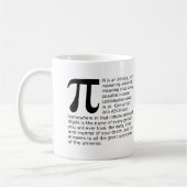 Infinite Pi Answers Funny Mug Kaffeetasse (Links)