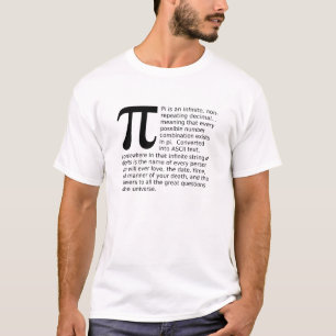 Infinite Pi Answers Funny T - Shirt