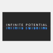 Infinite Potential Glitch Aufkleber (Vorderseite)
