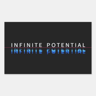 Infinite Potential Glitch Aufkleber