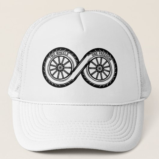 Infinite Rider Lifestyle Logo Truckerkappe (Vorderseite)