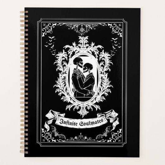 Infinite Soulmates SpiralNotebook Planer (Vorderseite)