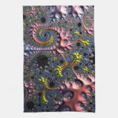 Infinite Spiral Realms Geschirrtuch (Vertikal)