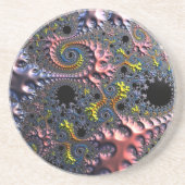 Infinite Spiral Realms Getränkeuntersetzer (Vorne)