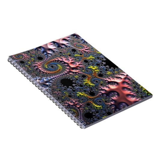 Infinite Spiral Realms Notizblock (Rechte Seite)