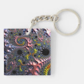 Infinite Spiral Realms Schlüsselanhänger (Rückseite)