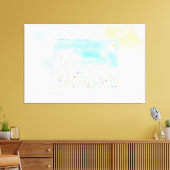 Infinite Spring Leinwanddruck (Insitu (Wohnzimmer))