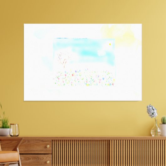 Infinite Spring Leinwanddruck (Insitu (Wohnzimmer))