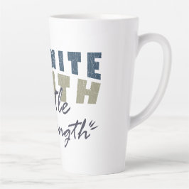 Infinite Truth, Gentle Strength Mugs & Cups Milchtasse