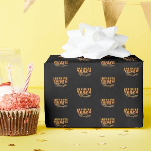 Infinite Truth, Gentle Strength  Wrapping Paper  Geschenkpapier (Geburtstagsparty)