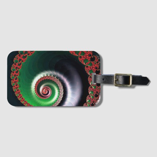 Infinite Whirl Gepäckanhänger (Vorderseite (Horizontal))