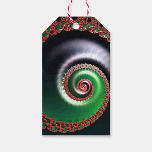 Infinite Whirl Geschenkanhänger (Vorderseite)