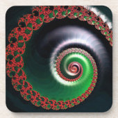 Infinite Whirl Getränkeuntersetzer (Vorderseite)