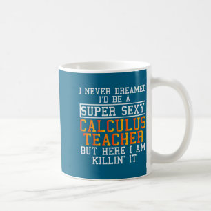 Infinitesimalrechnung-Lehrer Lustiger Mathe-Profes Kaffeetasse