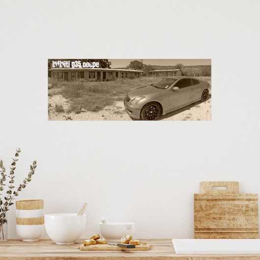 Infiniti G35 Coupe Poster (Küche)