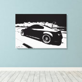 Infiniti G35 Coupe Rolling Shot Leinwanddruck (Insitu (Holzboden))