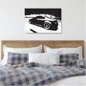 Infiniti G35 Coupe Rolling Shot Leinwanddruck (Insitu (Schlafzimmer))