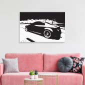 Infiniti G35 Coupe Rolling Shot Leinwanddruck (Insitu (Wohnzimmer))