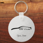 Infiniti G35 Coupe Silhouette Key-Chain (Silver) Schlüsselanhänger (Vorderseite)