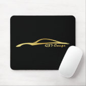 Infiniti G37 Goldlogo-Mausunterlage Mousepad (Mit Mouse)
