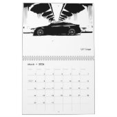 Infiniti u. Nissans kundenspezifischer Auto Kalender (Mär 2026)