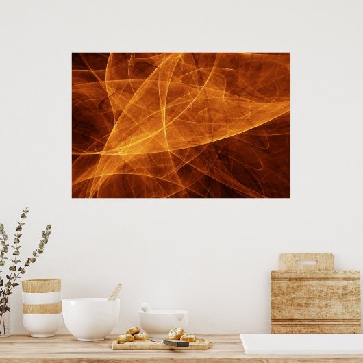 Infinity 2 Gold Poster (Küche)