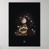 INFINITY BAT von Alexandra Dikaia Poster (Vorne)