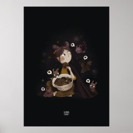 INFINITY BAT von Alexandra Dikaia Poster