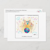 INFINITY & BEYOND Cartoon Postkarte (Vorne/Hinten)